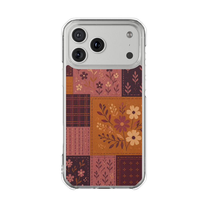 Velvet Flicker | Clear MagSafe Case