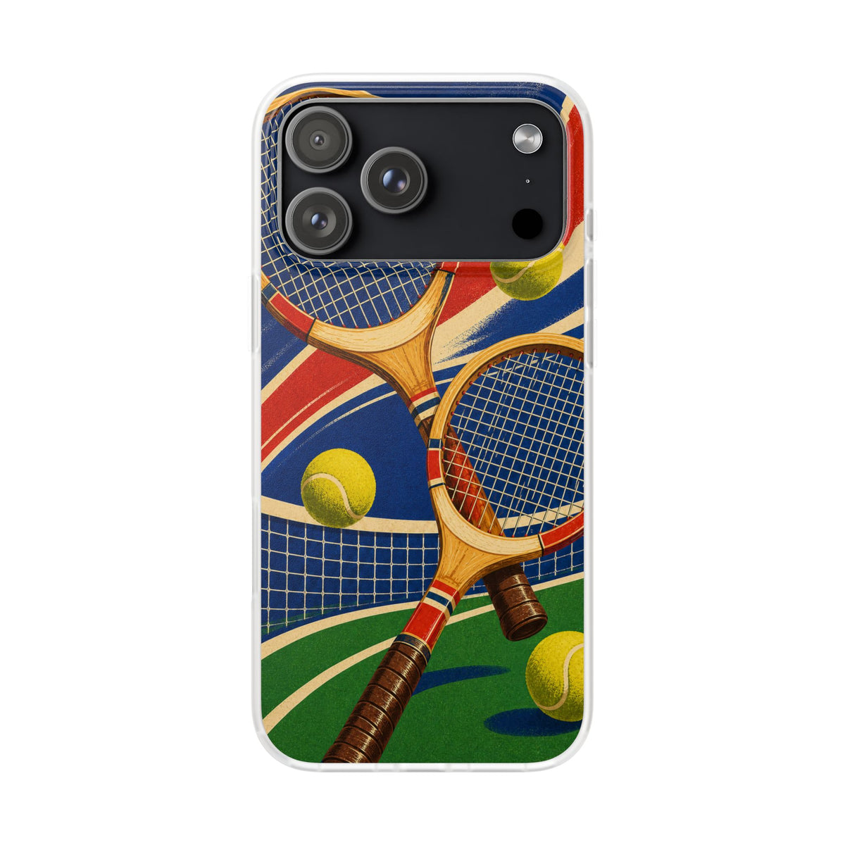 Rally Club | Frosted Clear Case — product front view
