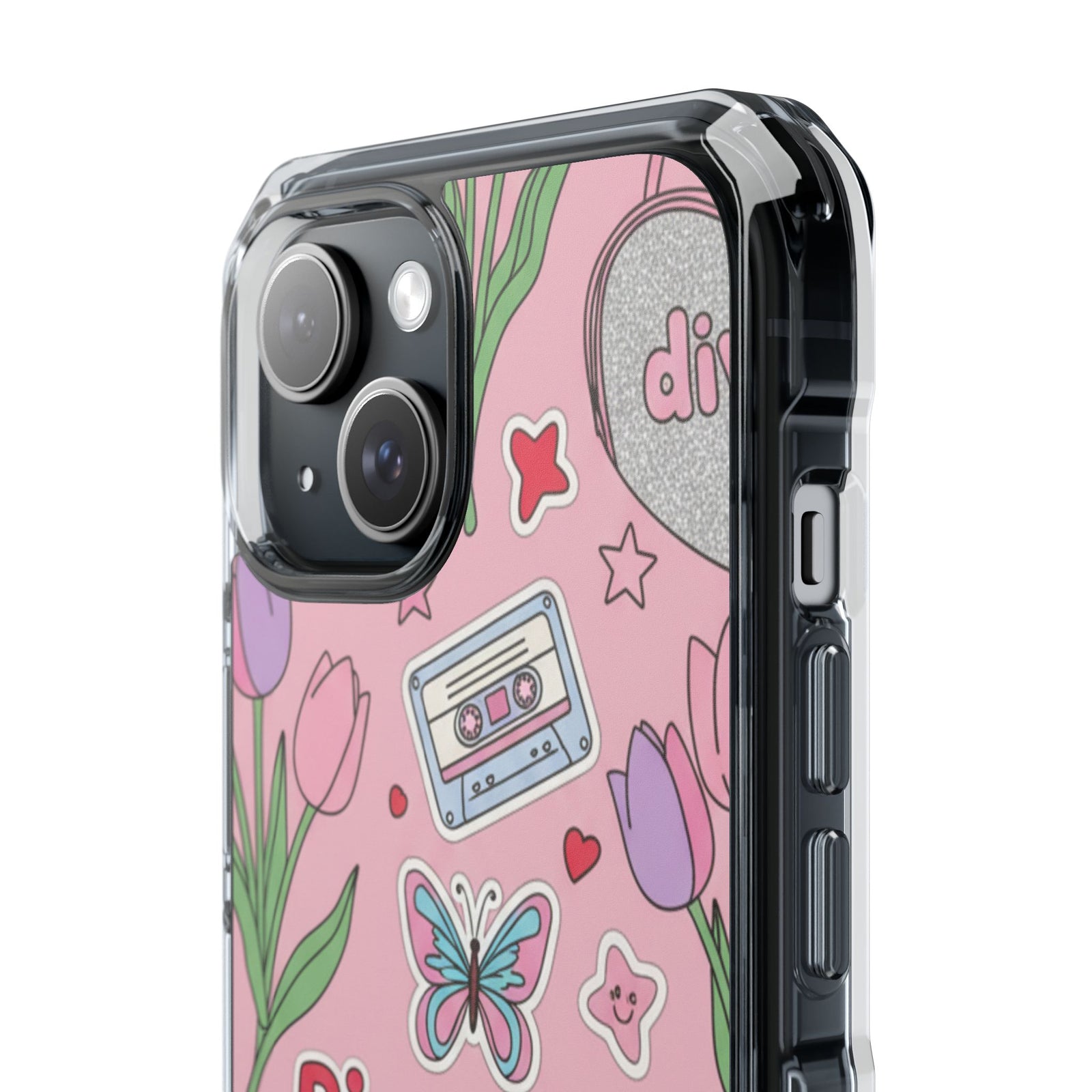 Amber Whisper | Clear MagSafe Case