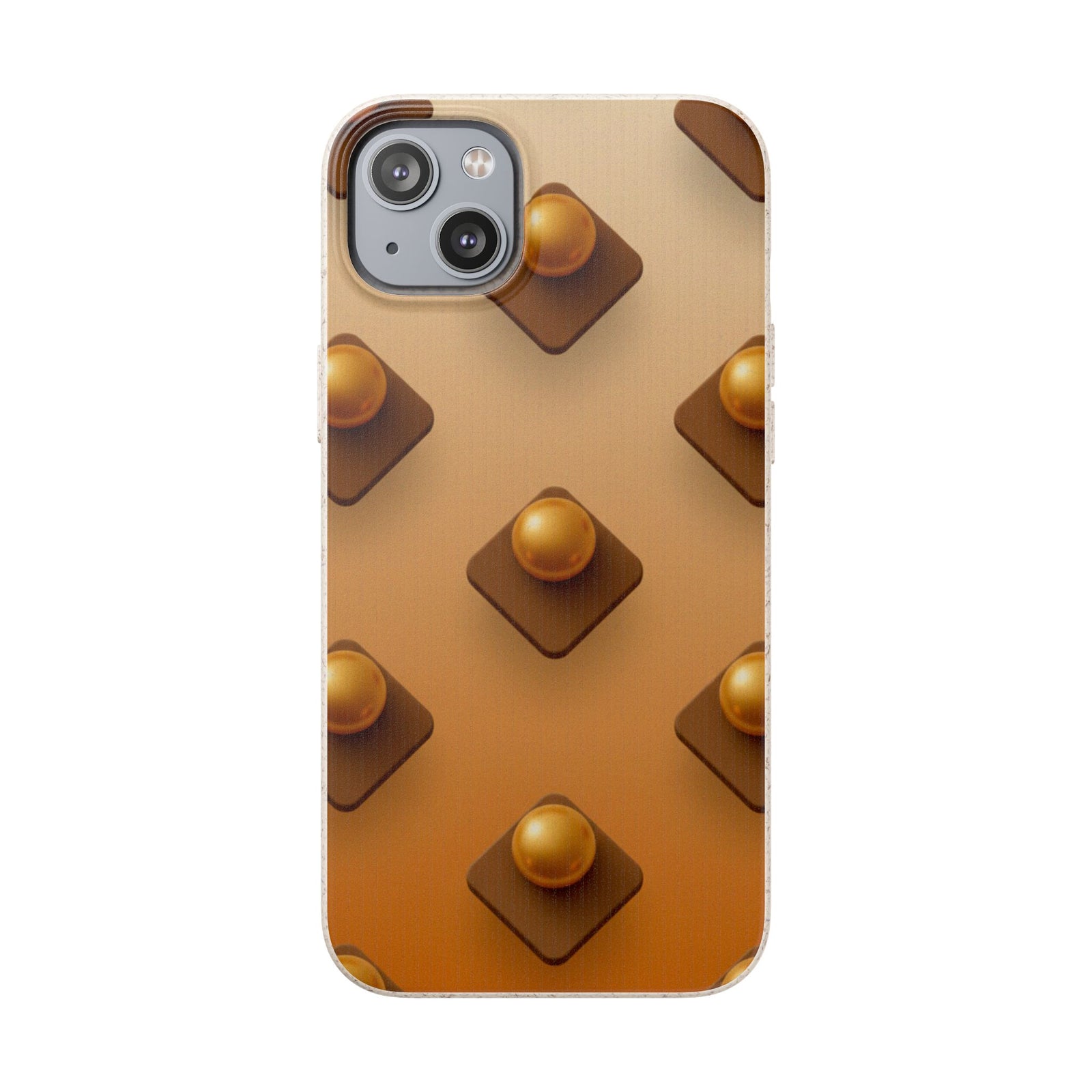 Amber Studs | Biodegradable Case