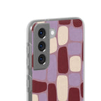 Mauve Rounded | Clear Case