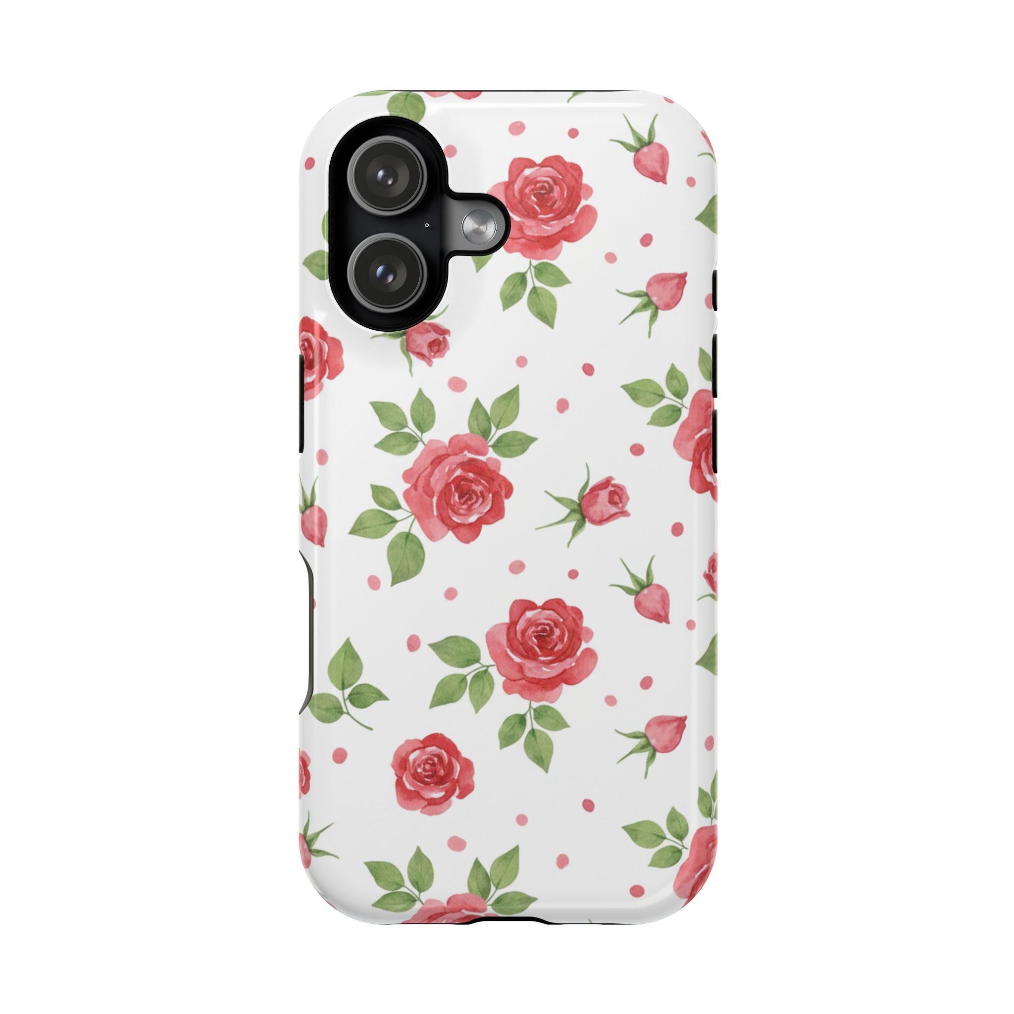Ditsy Red Rose | Tough MagSafe Case
