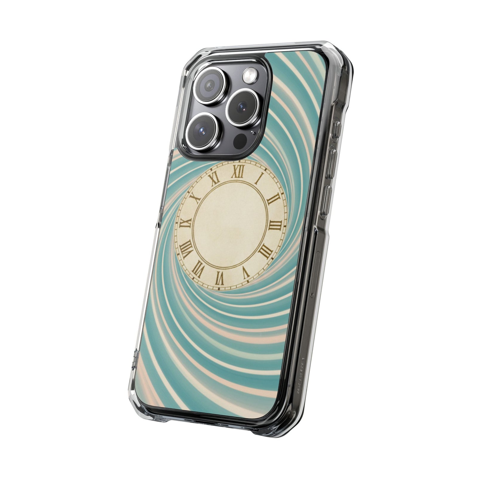 Clock Ripple | Clear MagSafe Case