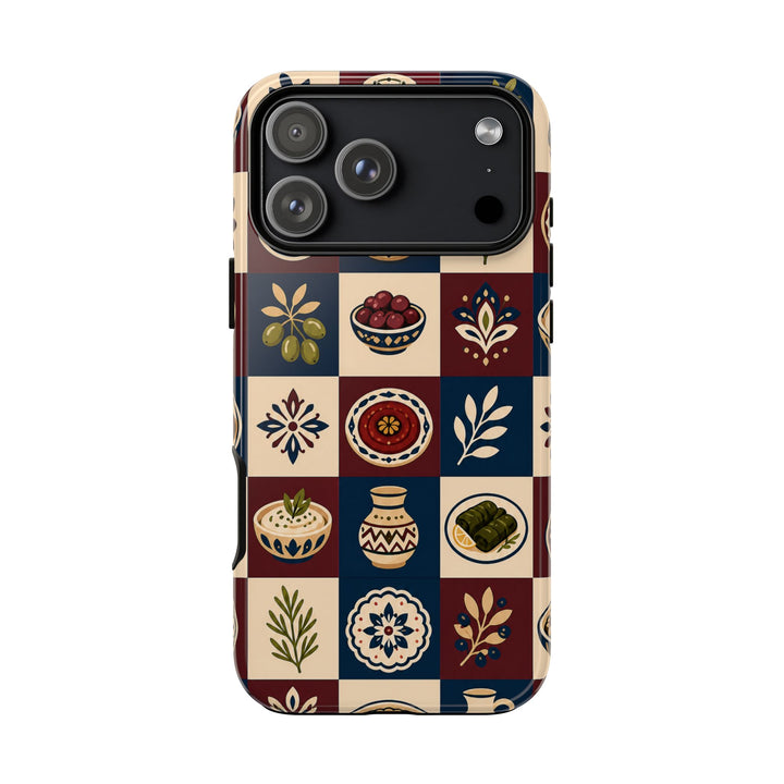 Mezze Tiles phone case design