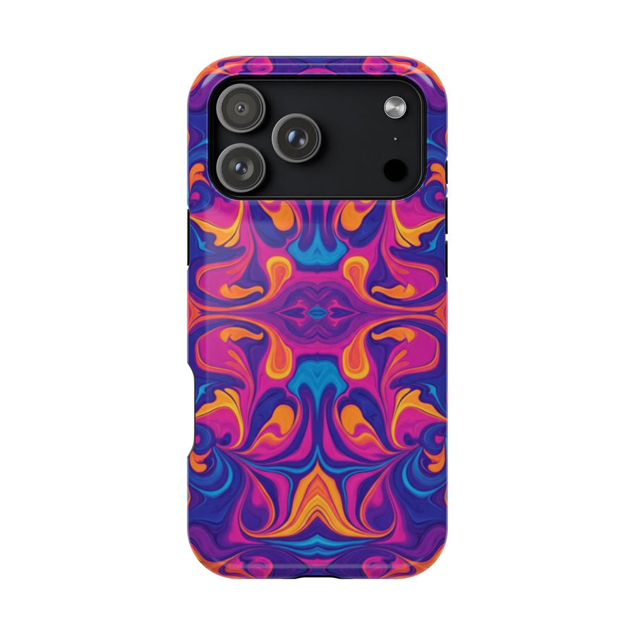 Neon Marble | Tough MagSafe Case