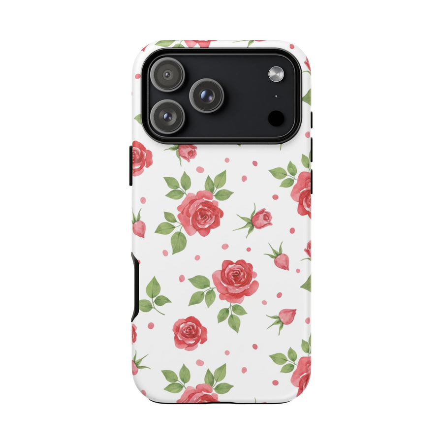 Ditsy Red Rose | Tough Case
