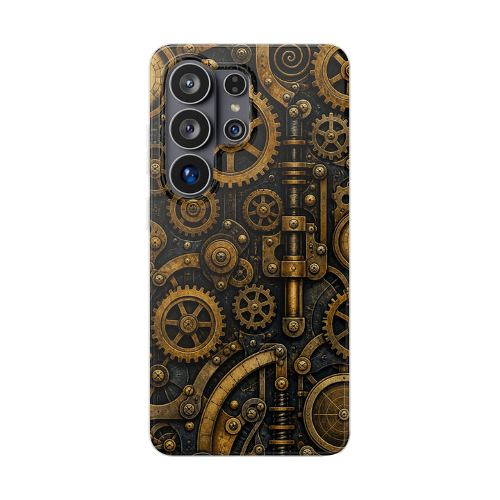 Brass Mechanica phone case design