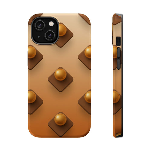 Amber Studs | Tough MagSafe Case