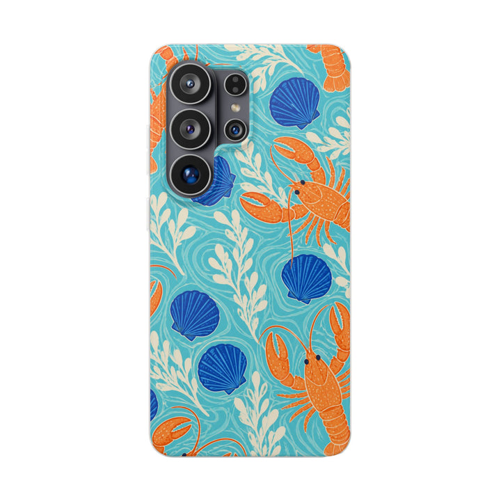 Coral Lobsters phone case design