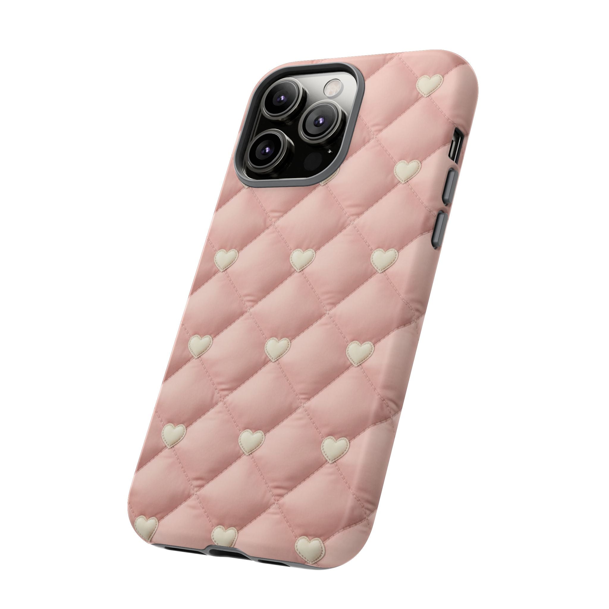 Cream Love Quilt | Tough Case