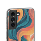 Retro Flame | Clear Case
