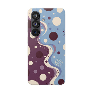 Plum Orbits | Clear Case — product image 17