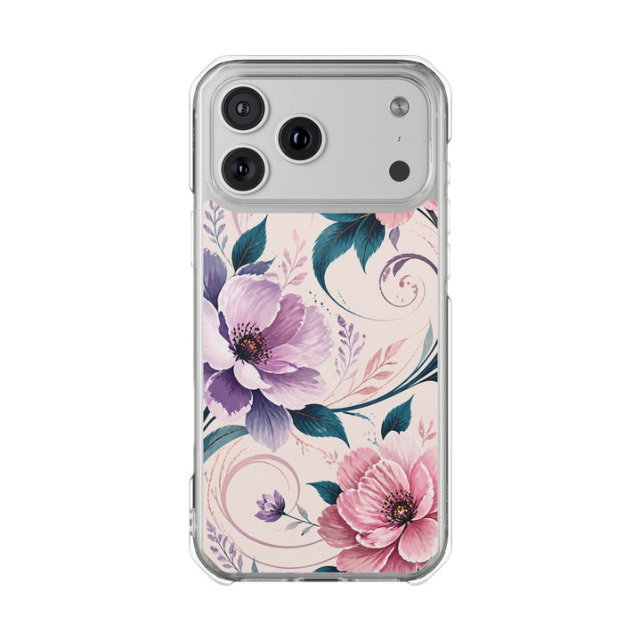 Bloom Orbit | Clear MagSafe Case