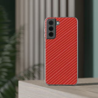 Tomato Diagonal | Clear Case