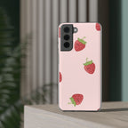 Strawberry Blush | Clear Case
