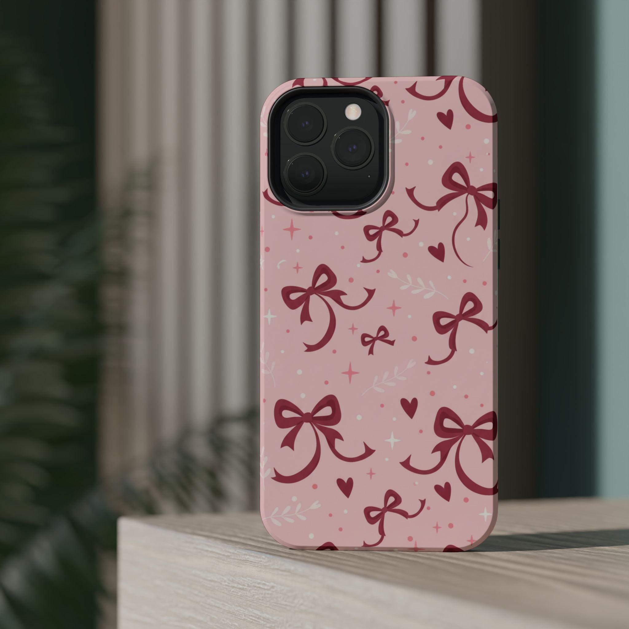 Coquette Bow Print | Tough MagSafe Case