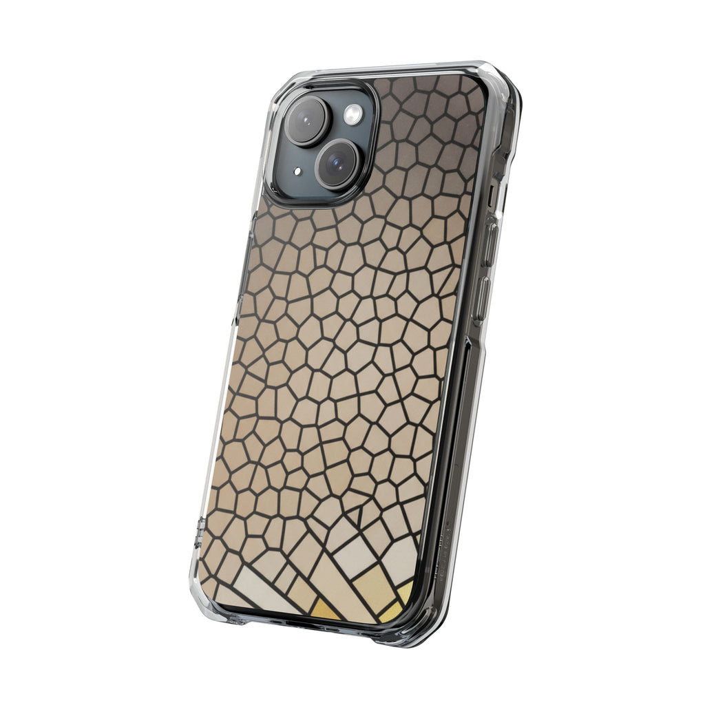 Mosaic Sunburst | Clear MagSafe Case
