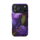 Velour Bloom coquette tough phone case