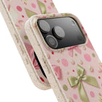 Dotty Pearl Bow | Biodegradable Case
