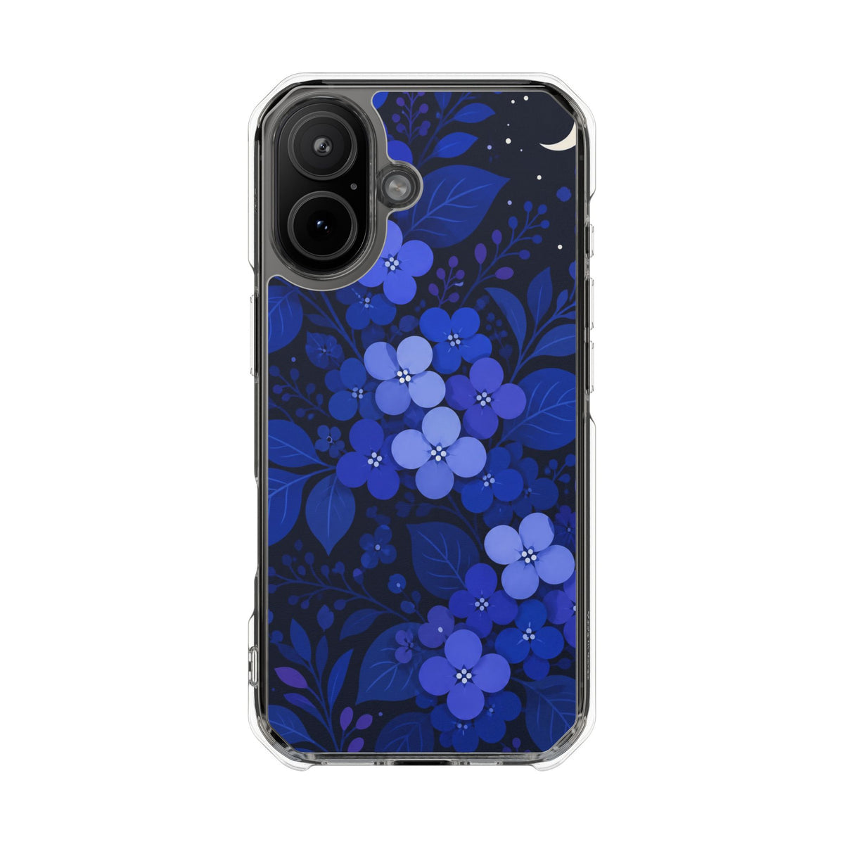 Indigo Bloom | Clear MagSafe Case — product image 14