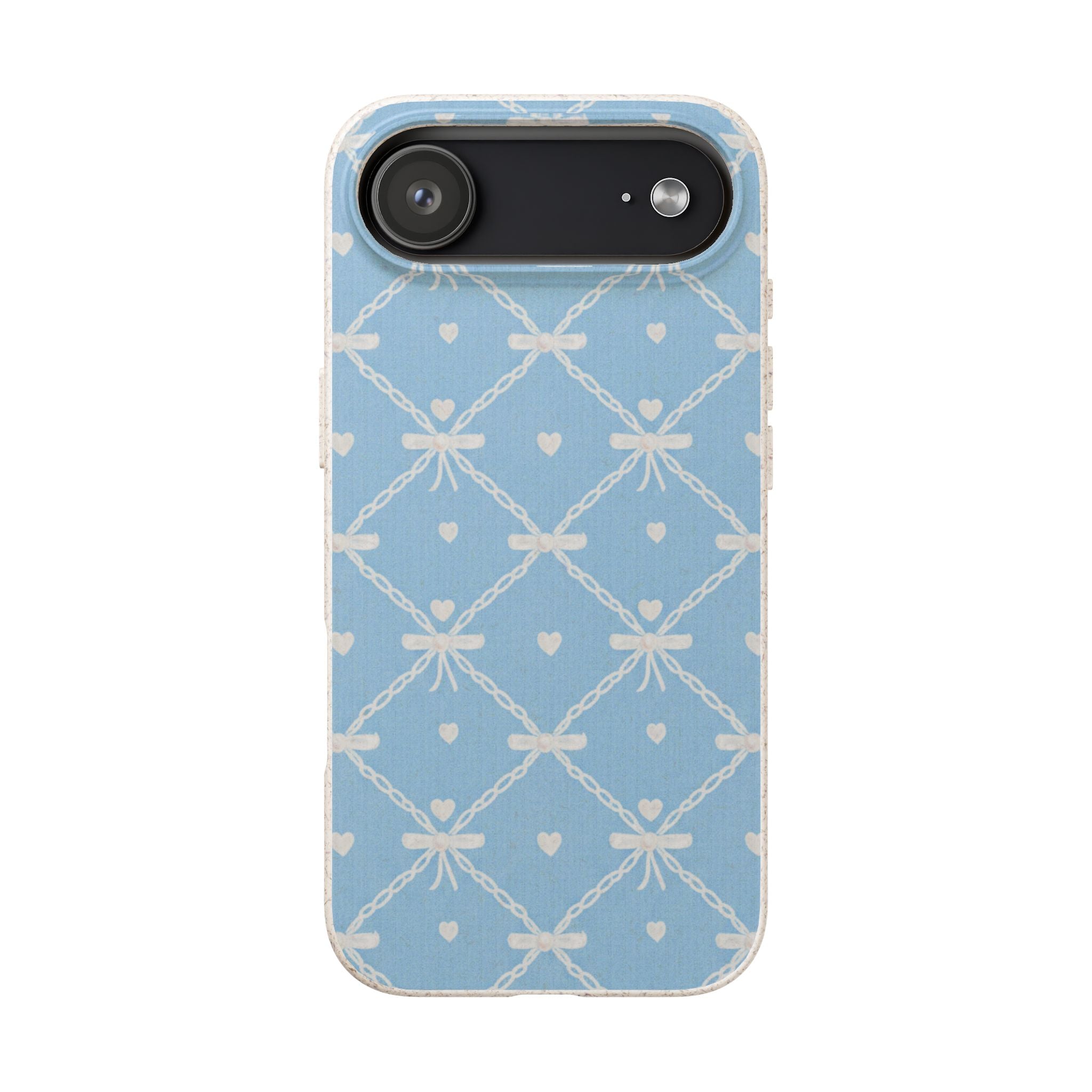 Ribbon Sky coquette biodegradable case design