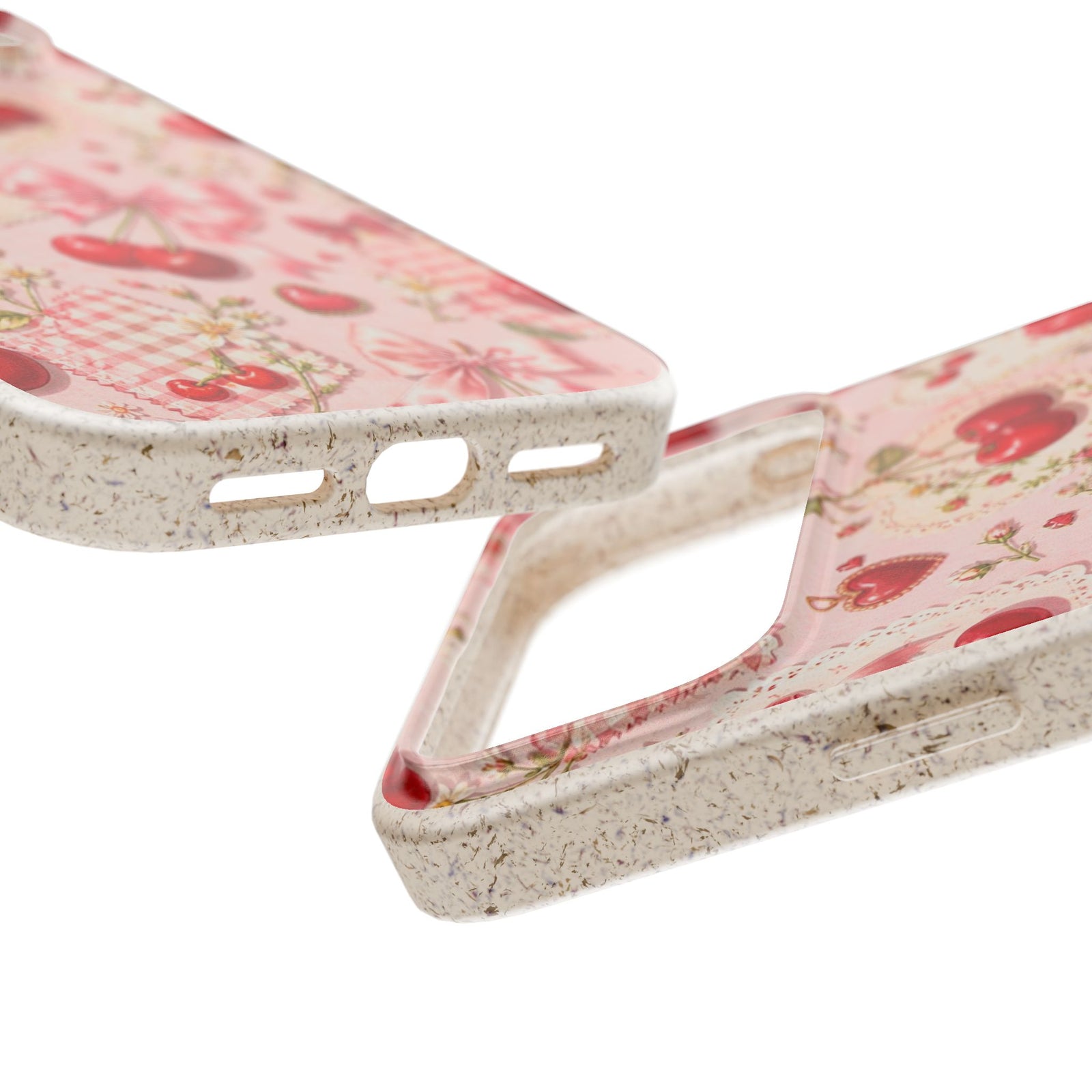 Cherry Ribbon Picnic | Biodegradable Case