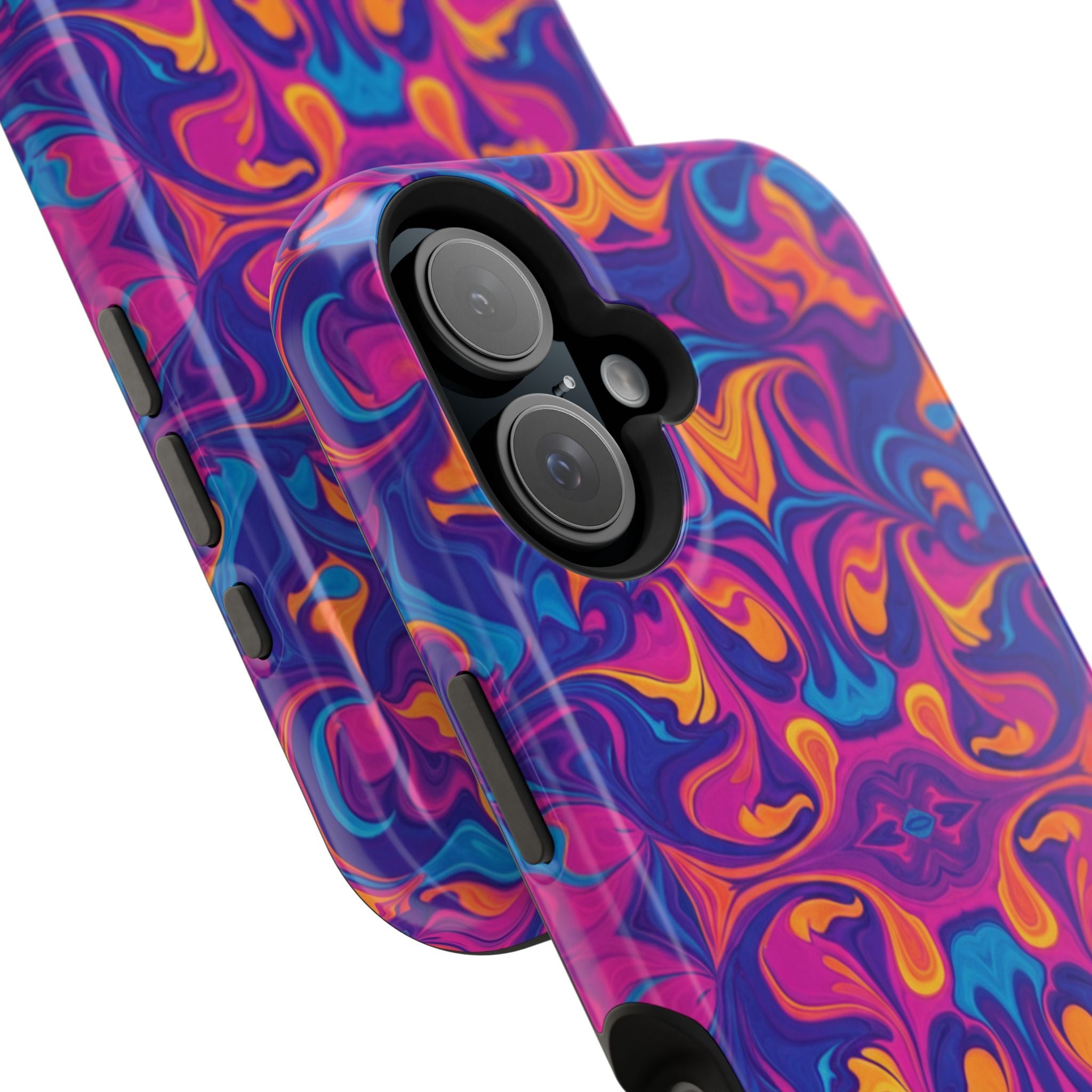 Neon Swirl | Tough MagSafe Case