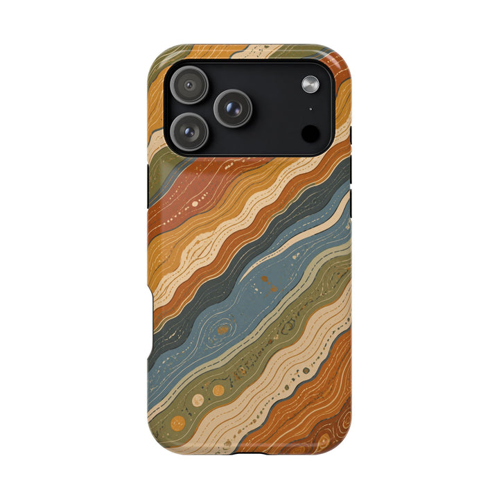 Earth Strata phone case design