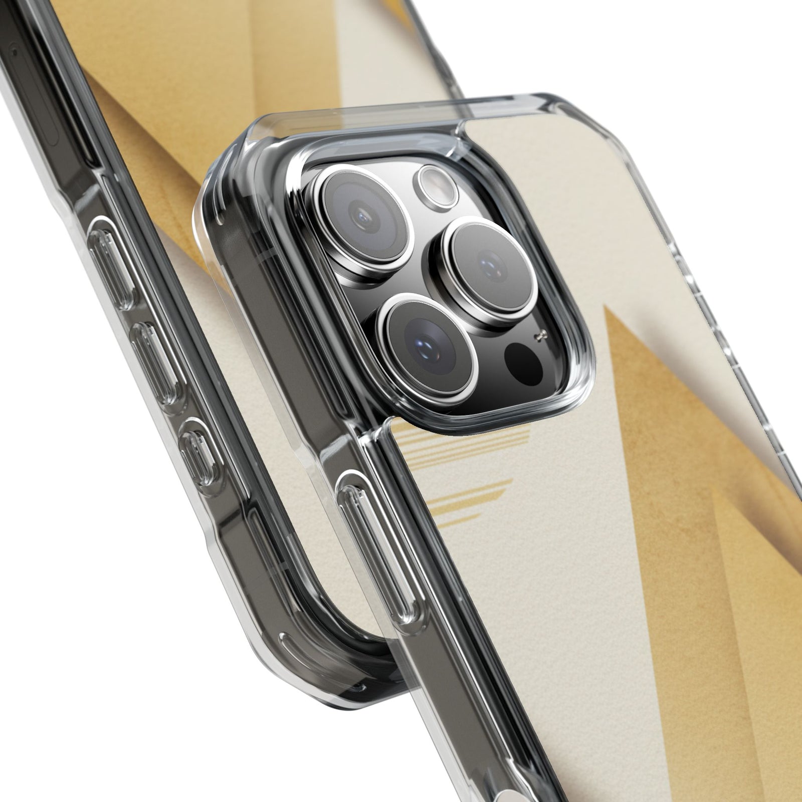 Golden Peaks | Clear MagSafe Case