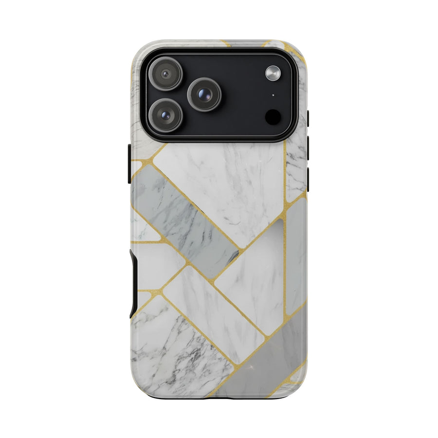 Gold Geo Marble | Tough Case