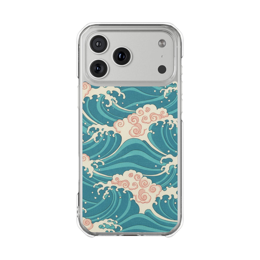 Ocean Wave | Clear MagSafe Case