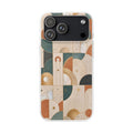 Deco Tiles | Frosted Clear Case — product front view