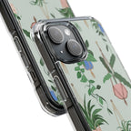 Cocoa Bloom | Clear MagSafe Case