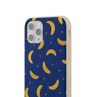 Cobalt Bananas | Biodegradable Case
