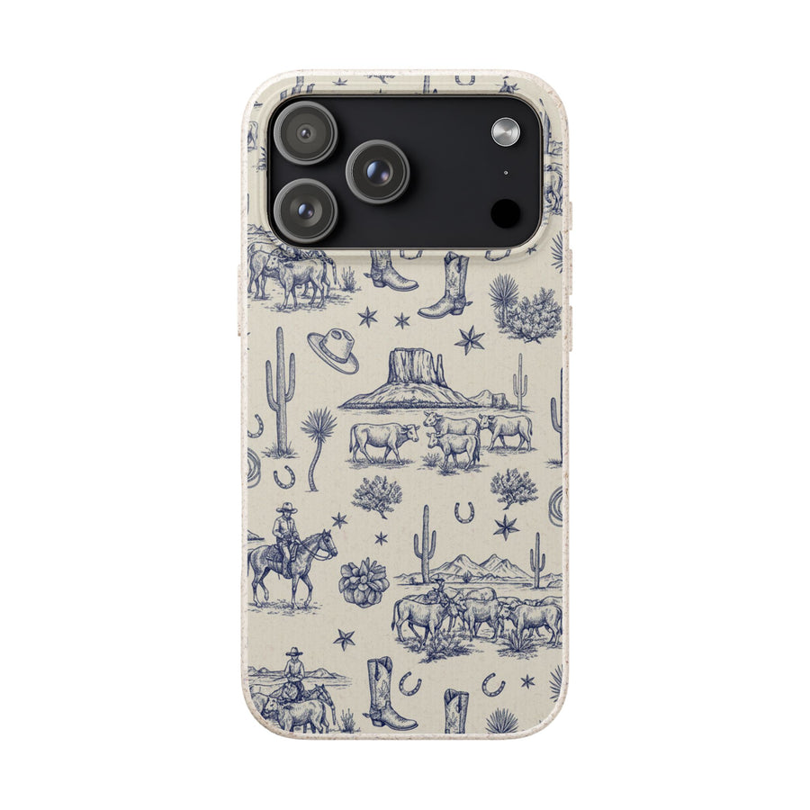Whimsical Toile | Biodegradable Case