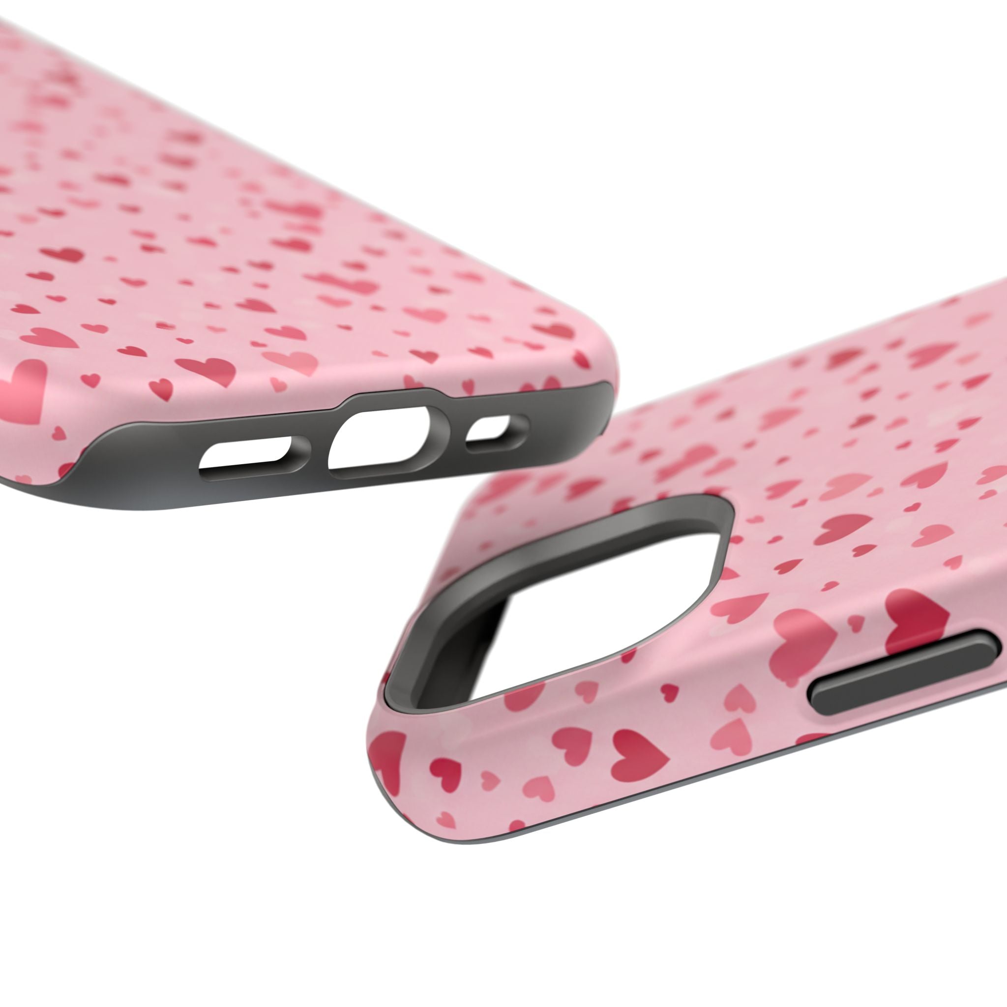 Blush Ditsy Heart | Tough MagSafe Case