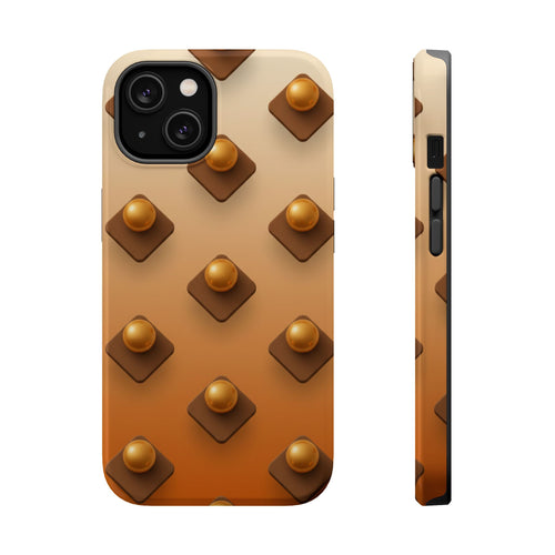 Bronze Studded | Tough MagSafe Case