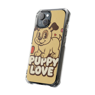 Puppy Love | Clear MagSafe Case