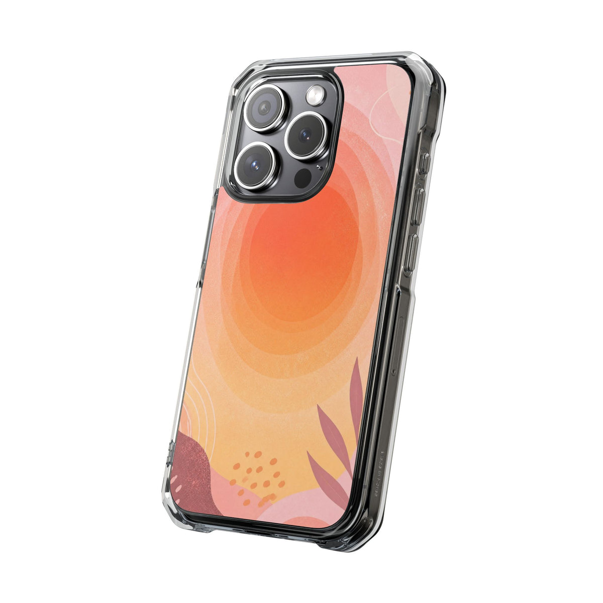 Coral Halo | Clear MagSafe Case — product image 20