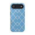 Blue Lattice | Tough MagSafe Case
