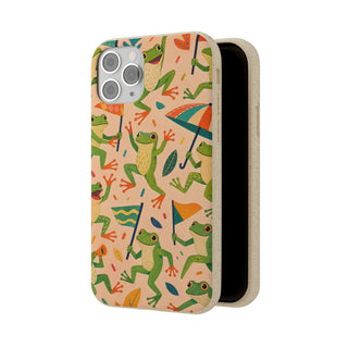 Frog Parade | Biodegradable Case