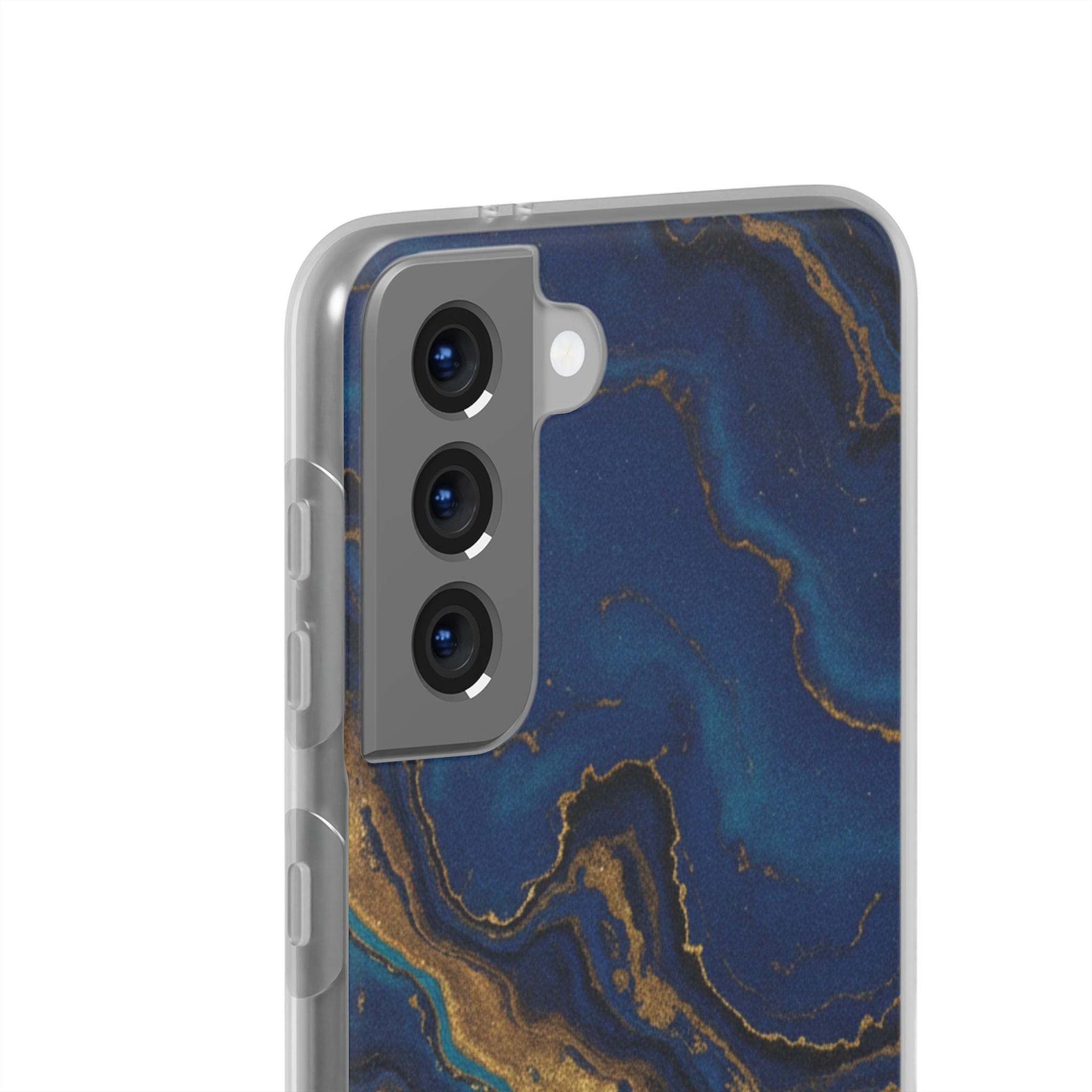 Midnight Marble | Samsung Clear Case