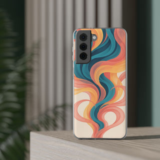 Retro Flame | Clear Case