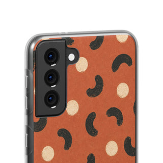 Terracotta Curves | Clear Case