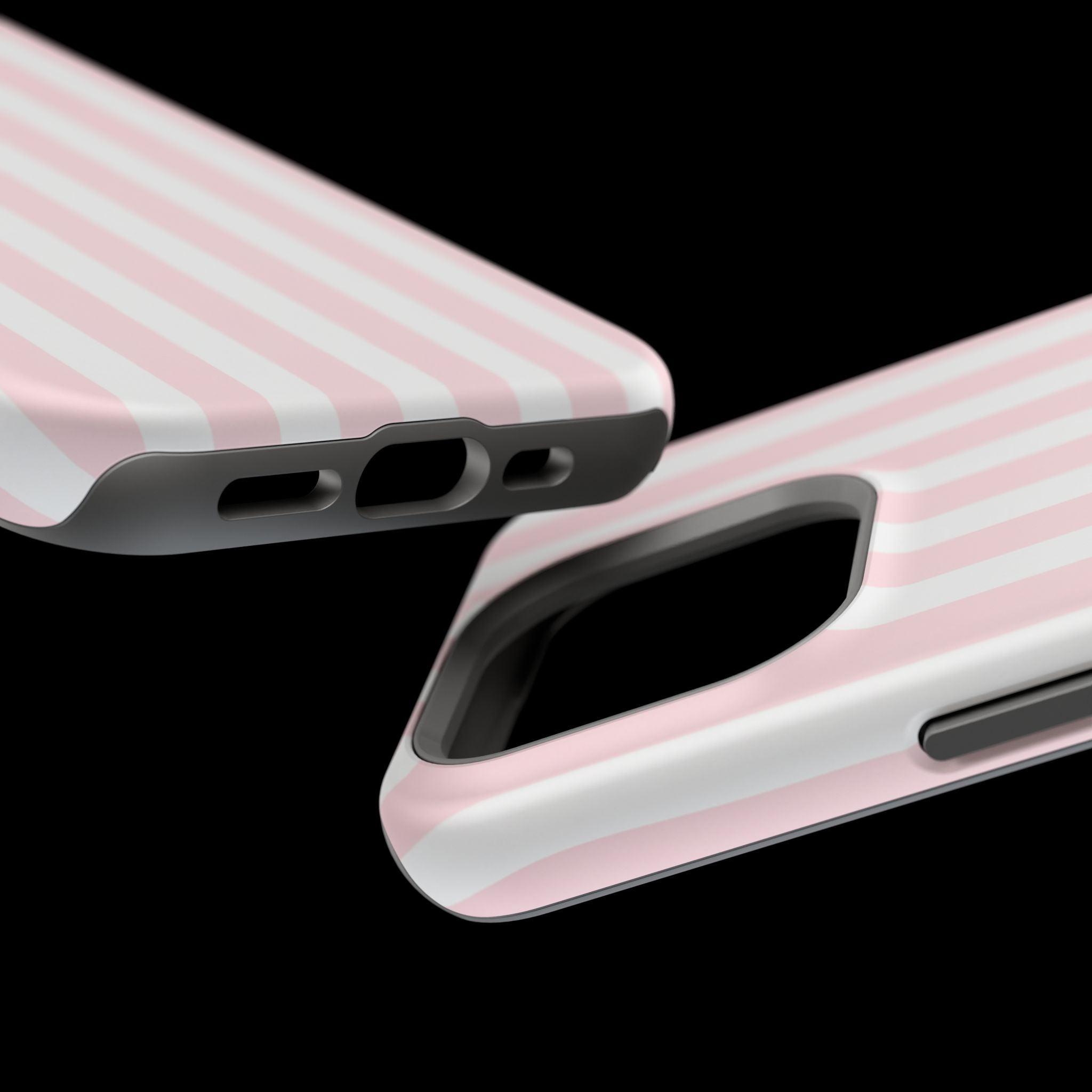Blush Pink Stripe | Tough MagSafe Case