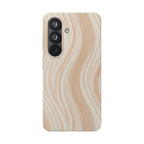 Ivory Waves | Clear Case