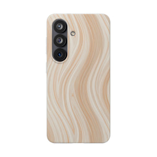 Ivory Waves | Clear Case
