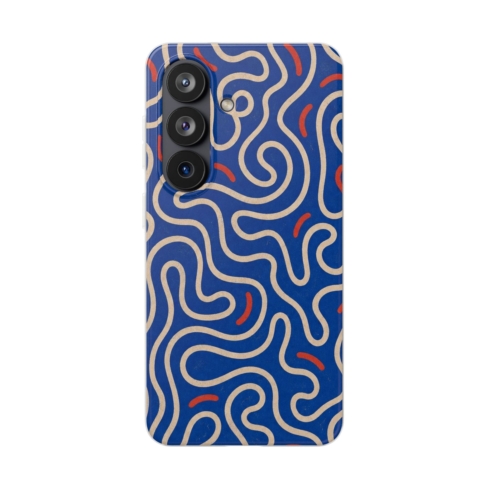 Cobalt Contour | Clear Case