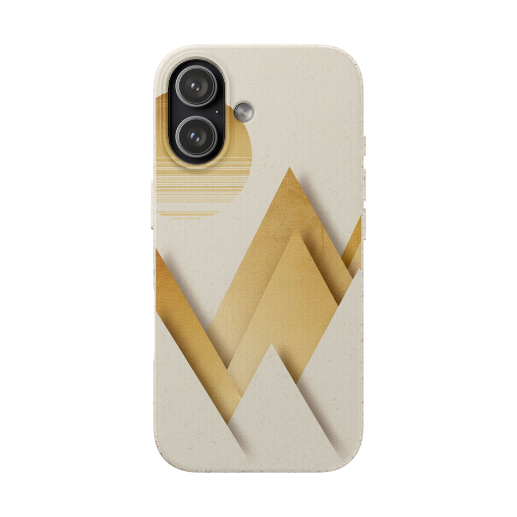 Luxury Gold Chevron | Biodegradable Case