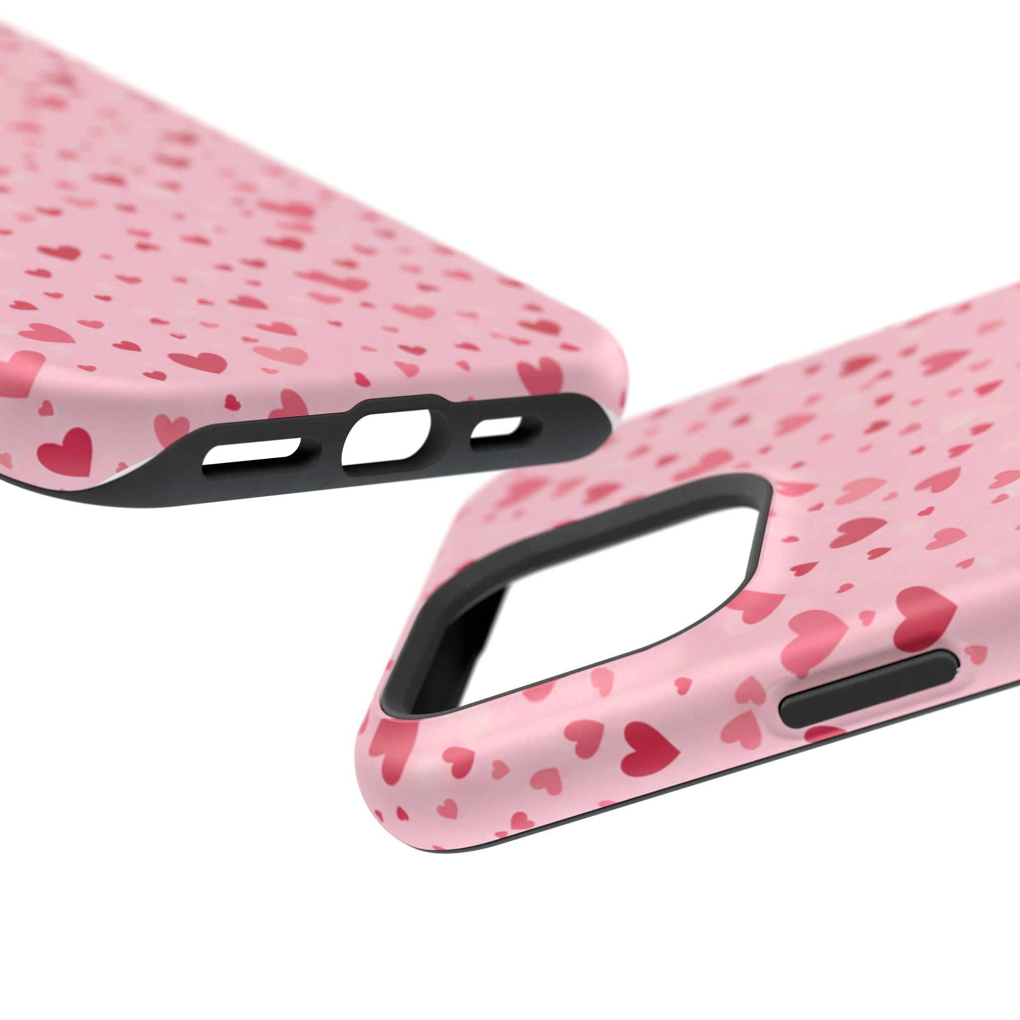 Blush Ditsy Heart | Tough MagSafe Case